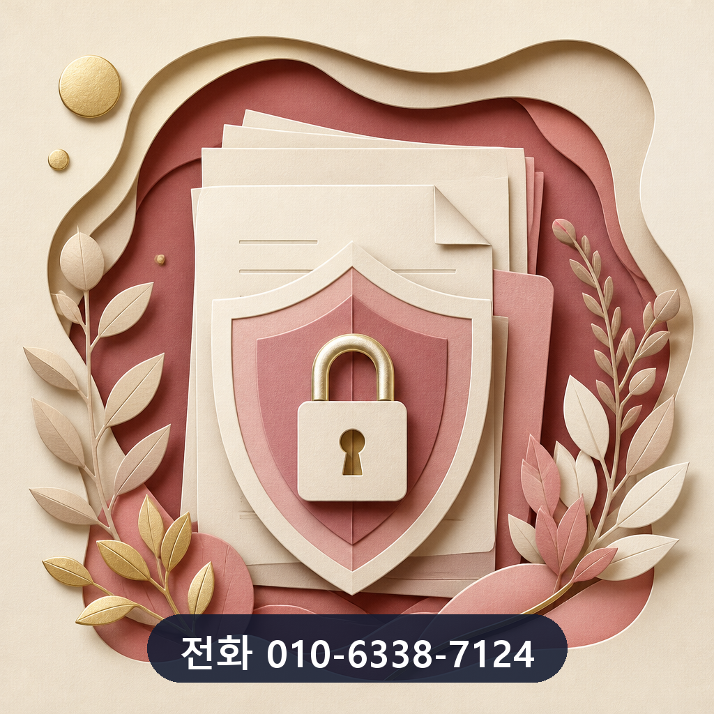 신용카드 대출 개인정보 보호 이미지